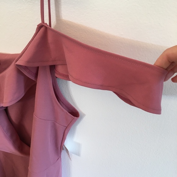 NWT Charlotte Russe+ ruffle pink dress size 2x - Picture 6 of 12